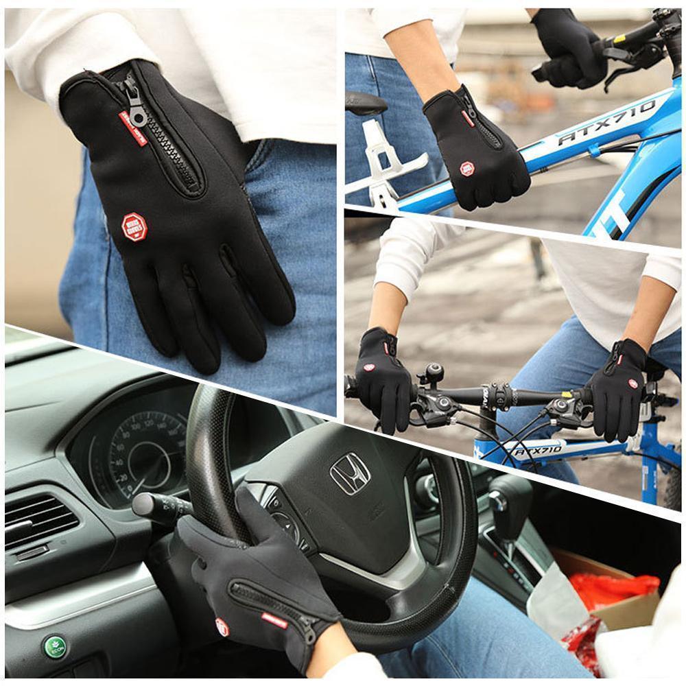 Koslund™ Varme vanntette hansker med touch på tre fingre