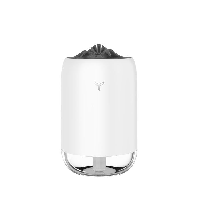 Koslund Mini luftfukter med LED-lys – stille aromadiffuser med USB