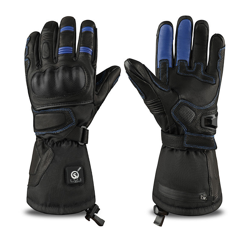 Koslund™ Vindtette oppladbare varmehansker med sklisikkert grep