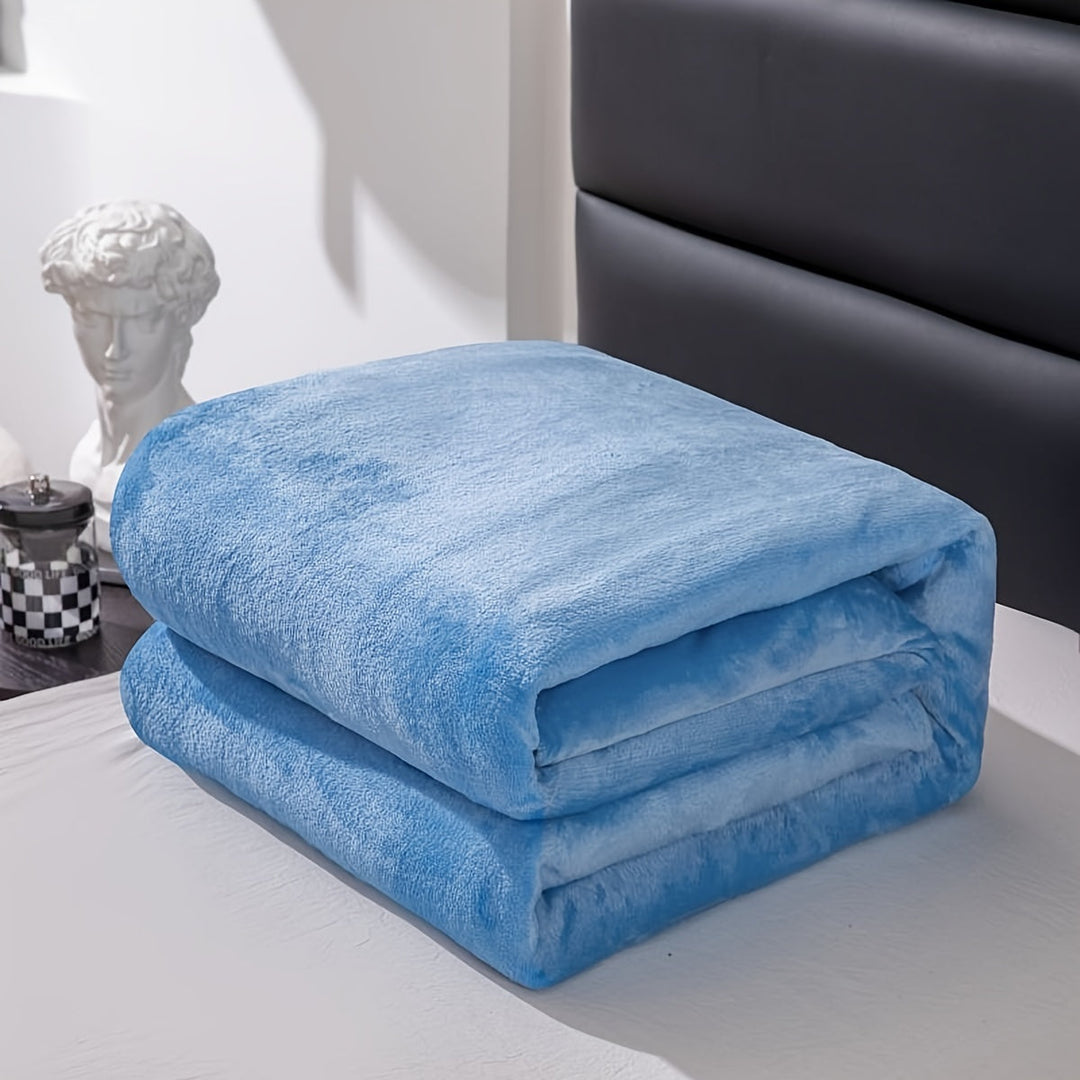 Koslund™ Mykt flanellpledd i polyester som varmer hele året