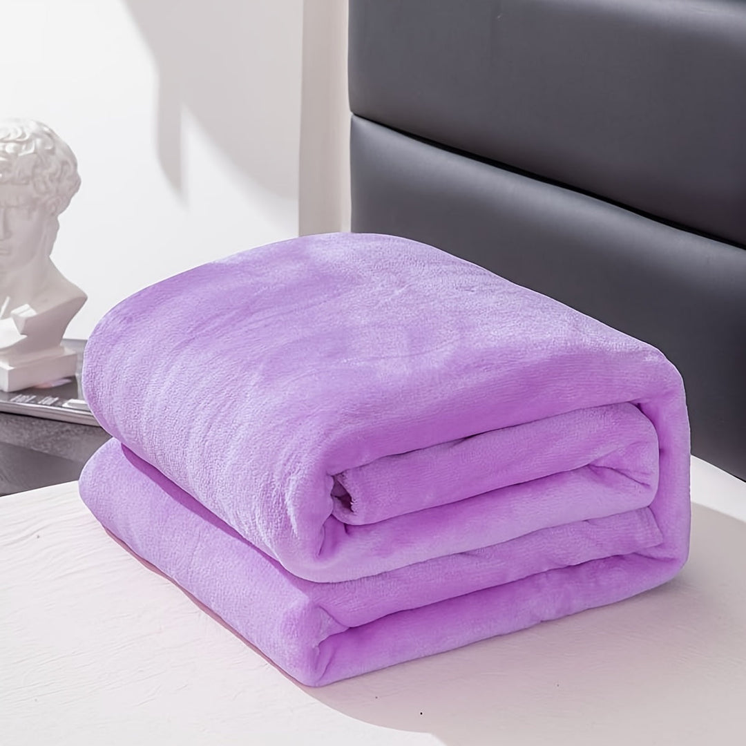 Koslund™ Mykt flanellpledd i polyester som varmer hele året