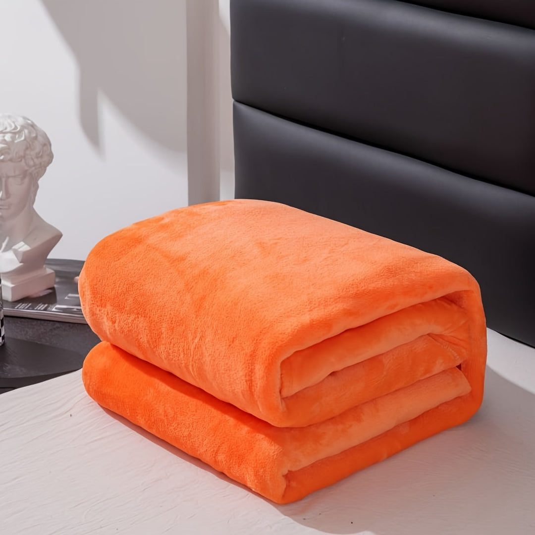 Koslund™ Mykt flanellpledd i polyester som varmer hele året