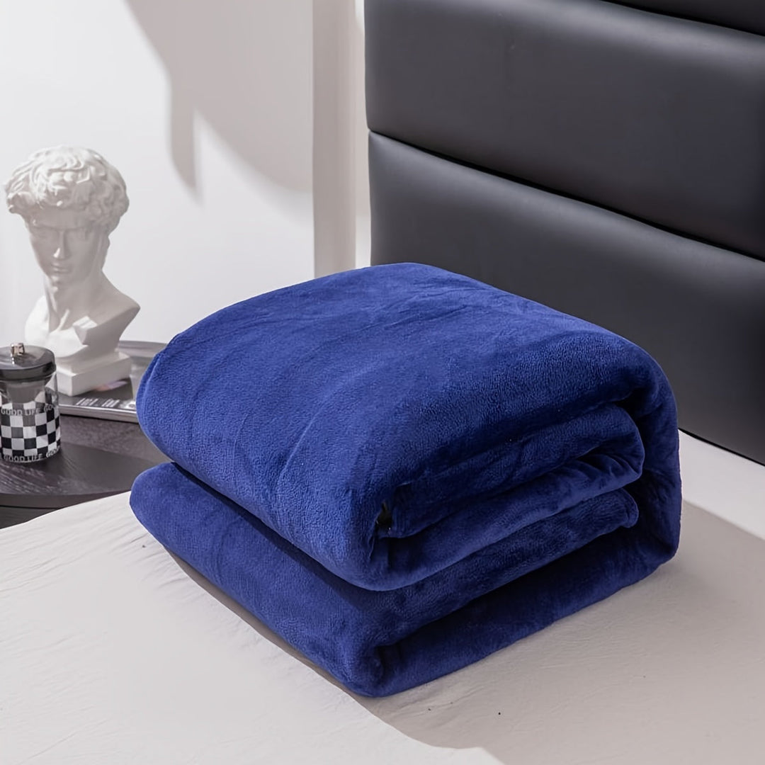 Koslund™ Mykt flanellpledd i polyester som varmer hele året