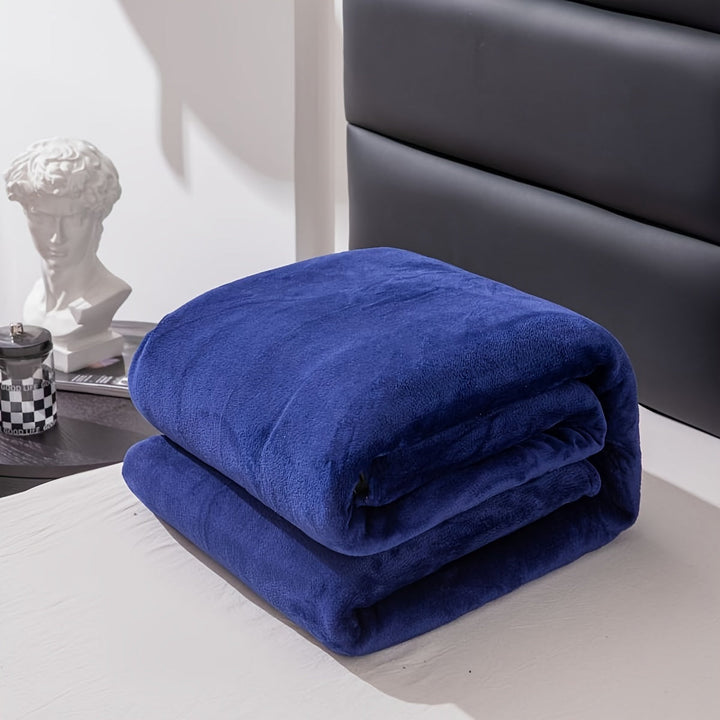 Koslund™ Mykt flanellpledd i polyester som varmer hele året