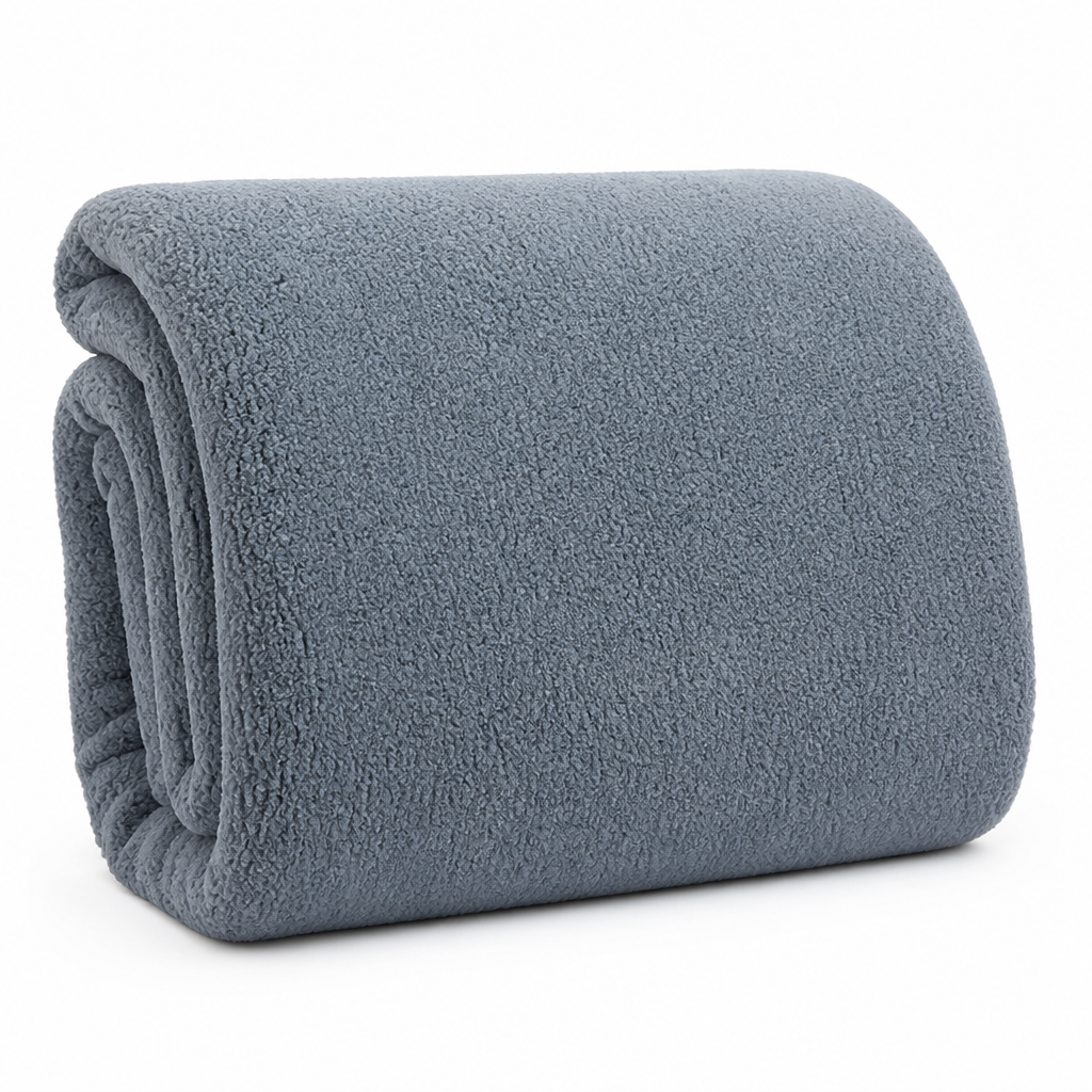 Vanntett plysjpledd i mikrofiber for seng og sofa