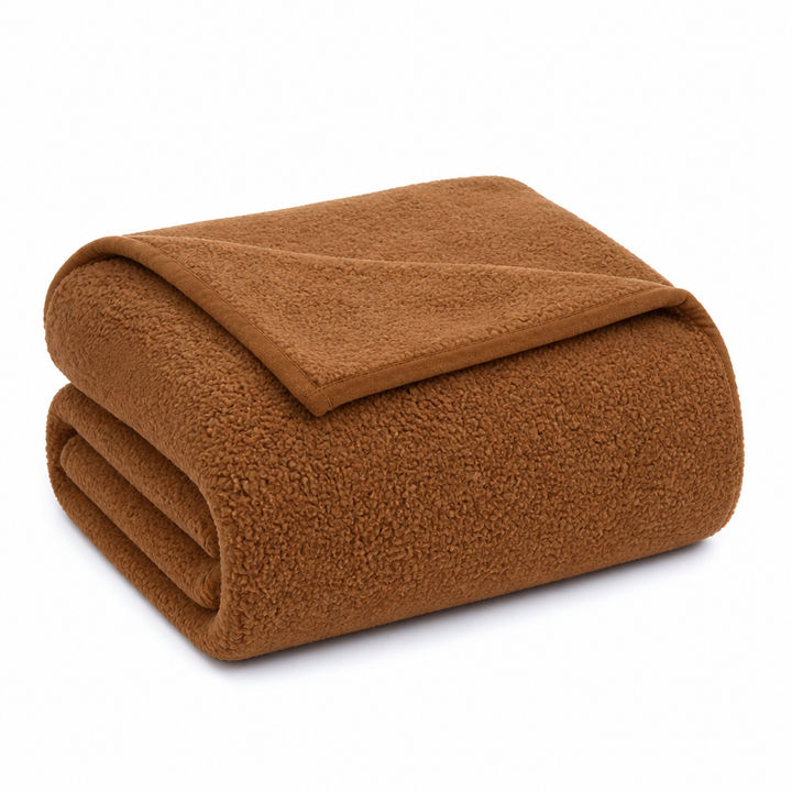 Vanntett plysjpledd i mikrofiber for seng og sofa