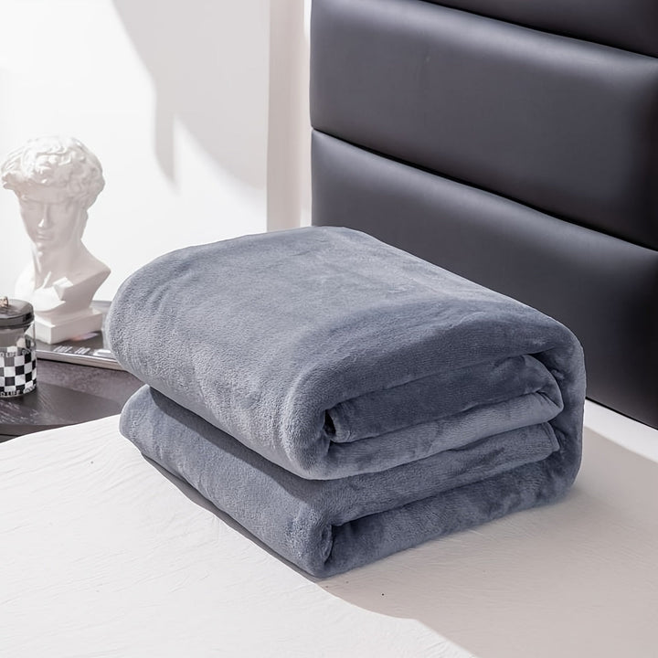 Koslund™ Mykt flanellpledd i polyester som varmer hele året