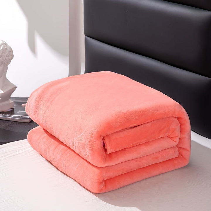 Koslund™ Mykt flanellpledd i polyester som varmer hele året