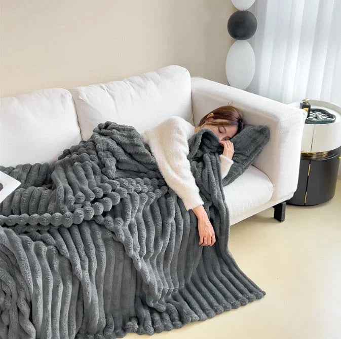 Myk fleecepledd – lett, luftig og vaskbar på 30 grader