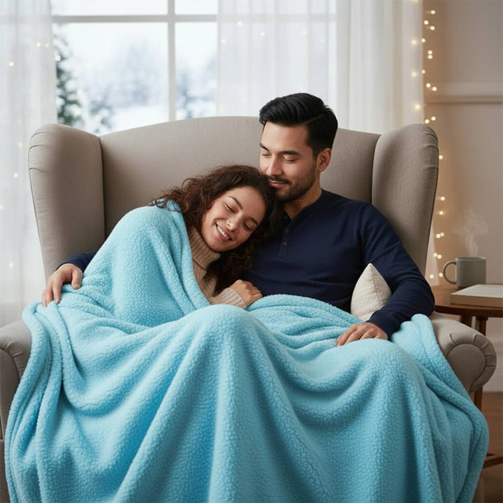 Vanntett beskyttelsespledd for seng og sofa med myk overside