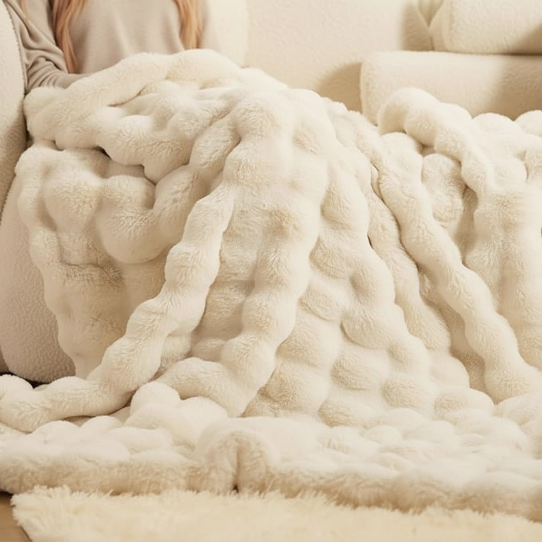 Koslund™ Myk velourpledd som føles mykere enn fleece