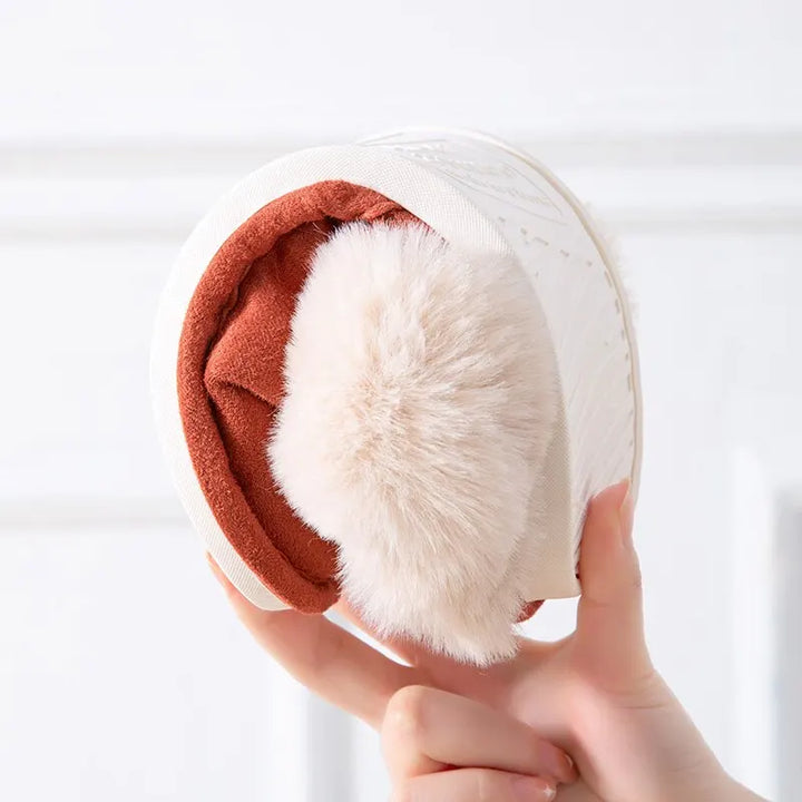 Koslund™ Fluffy damtøfler med memoryskum og sklisikker gummisåle