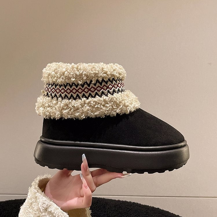 Koslund™ Tøfler dame med plysjfôr og trendy detaljer
