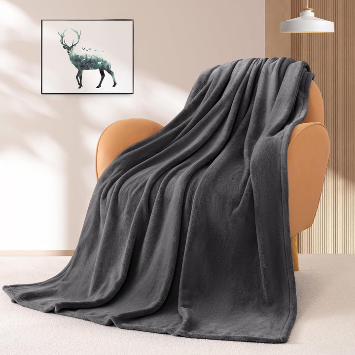 Supermykt pledd i mikrofiber, lett og fyldig