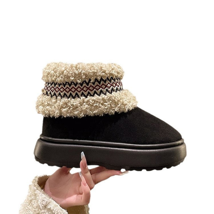 Koslund™ Tøfler dame med plysjfôr og trendy detaljer