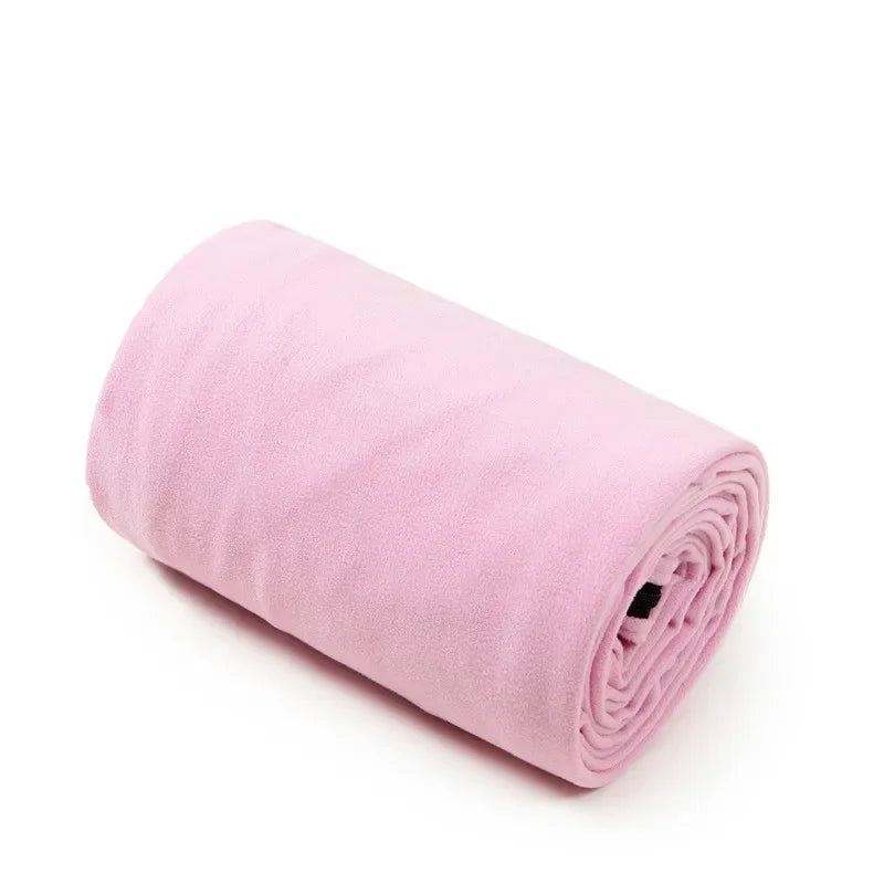 Koslund™ Ultralett sovepose i fleece – også innerpose, med oppbevaringspose