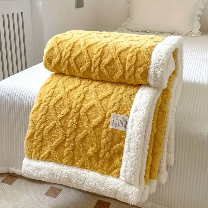 Vendbart sherpapledd i fleece – supermykt og lunt