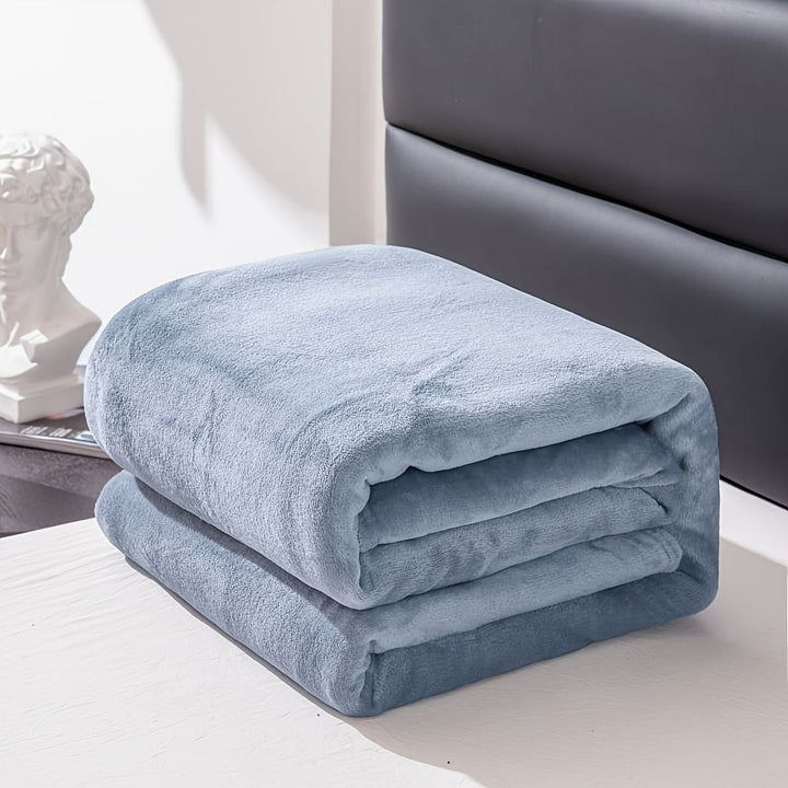 Koslund™ Mykt flanellpledd i polyester som varmer hele året