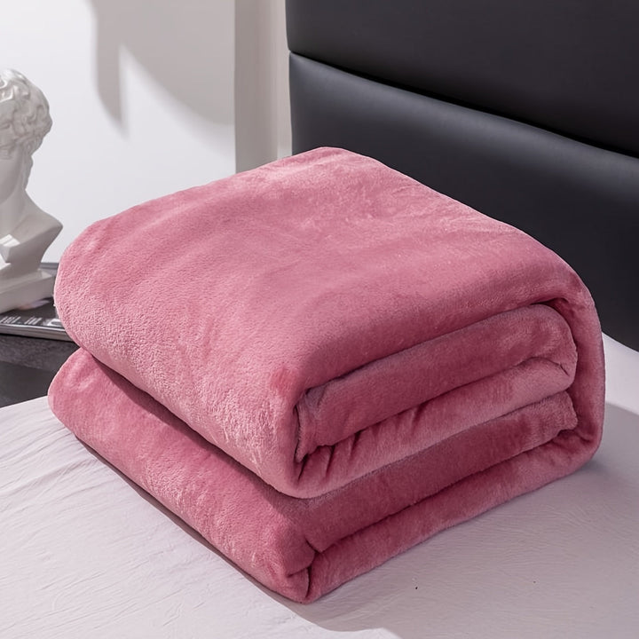 Koslund™ Mykt flanellpledd i polyester som varmer hele året