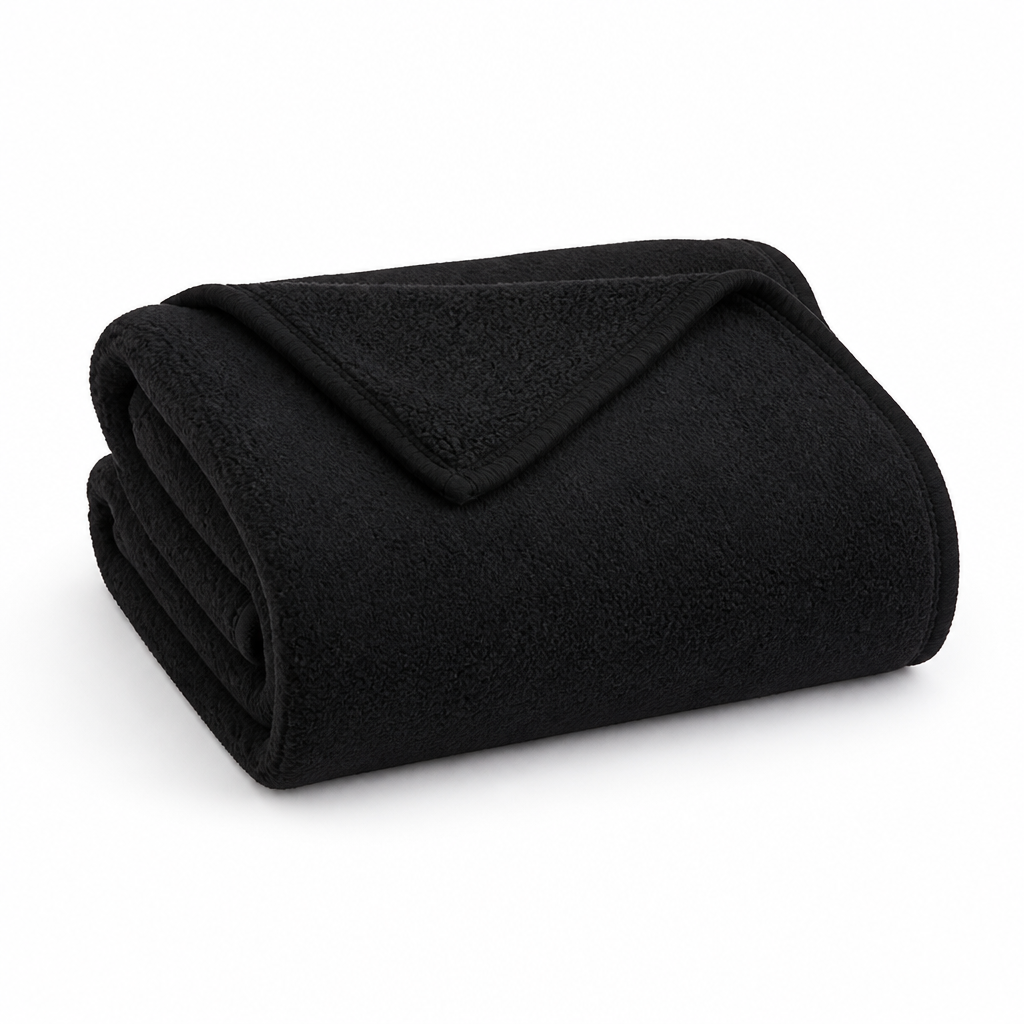 Vanntett plysjpledd i mikrofiber for seng og sofa