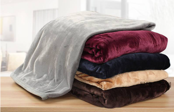 Koslund™ Supermykt fleecepledd med fuskepels for sofa og seng