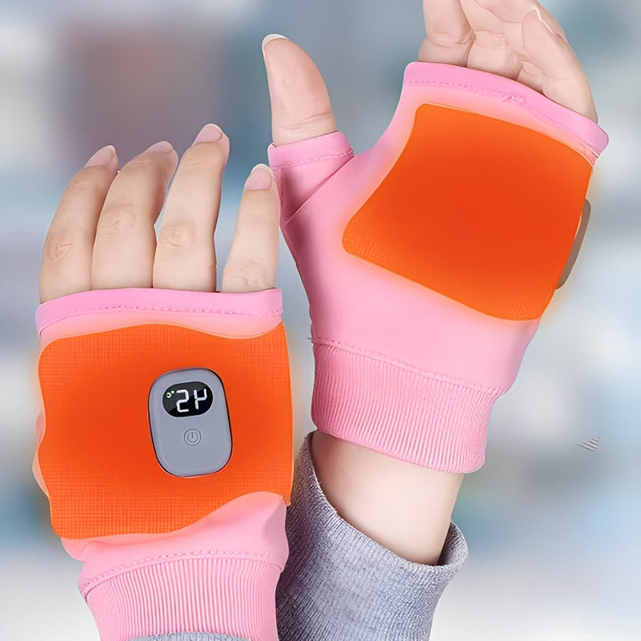 Koslund™ Fingerløse varmehansker med USB-C og tre varmenivåer