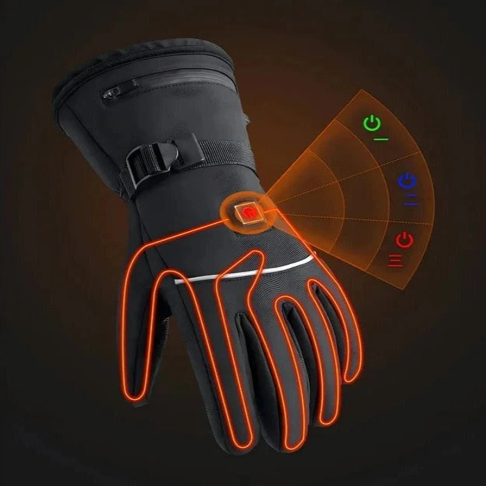 Koslund™ Varmehansker til motorsykkel med touchfingre
