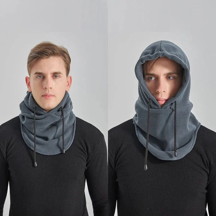 Koslund™ Balaklava i fleece og skihette med justerbar passform