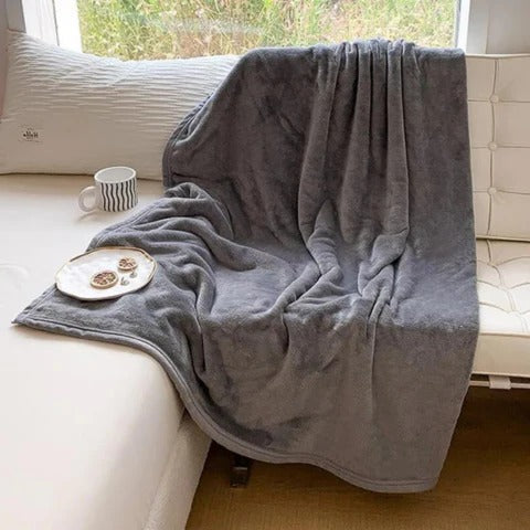 Koslund™ Vendbart vanntett og varmt pledd for sofa og seng