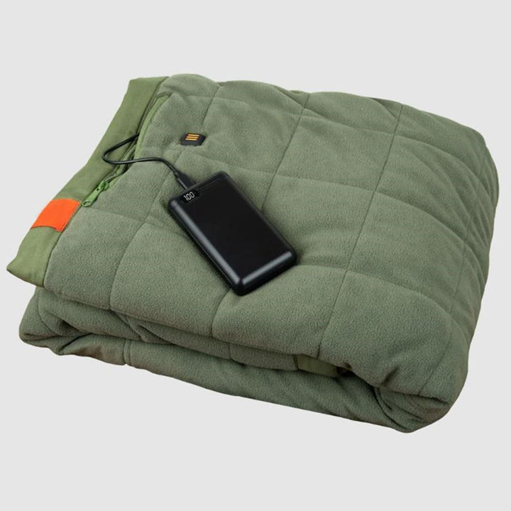 Koslund™ Trådløst varmepledd med powerbank og tre varmesoner