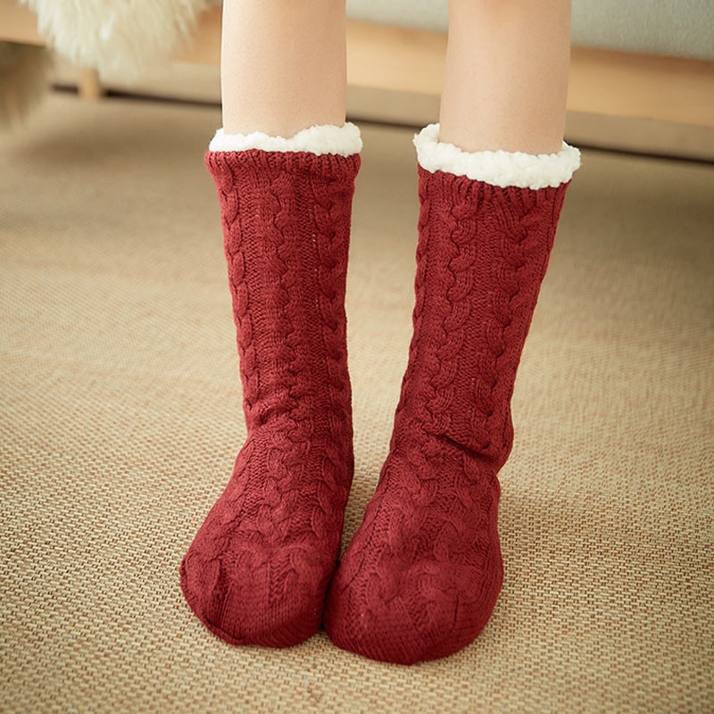 Oversized teppegenser i dobbeltsidig plysjfleece